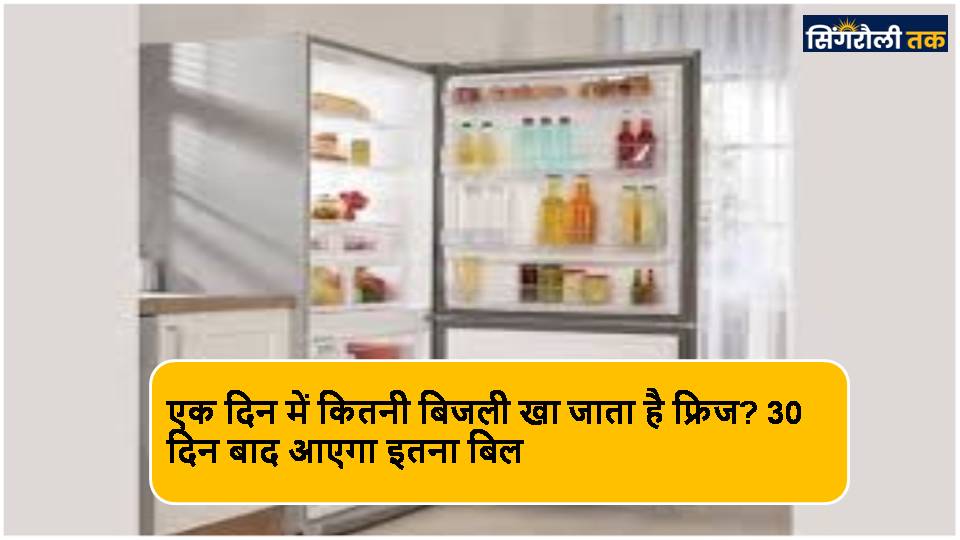 Refrigerator Electricity Consumption: आपके घर में रखी हुई फ्रिज 1 दिन में कितना खा जाता है बिजली