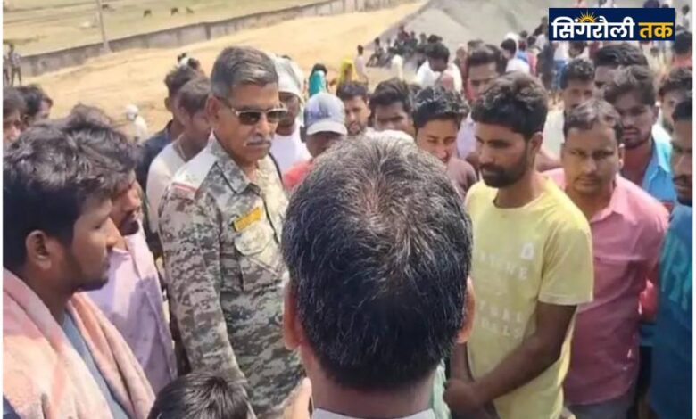 Singrauli Adani Company के ऐश डैम में हादसा, जेसीबी से दबकर श्रमिक की मौत