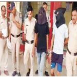 बेटे के साथ जा रही मां के गले से चेन छीनी