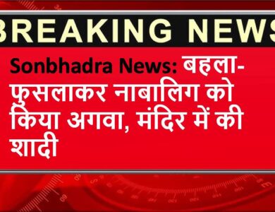 Sonbhadra News: बहला-फुसलाकर नाबालिग को किया अगवा, मंदिर में की शादी
