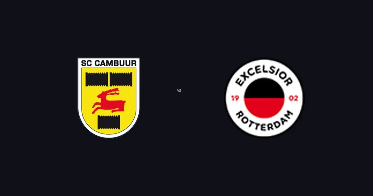 SC Cambuur-Leeuwarden vs SBV Excelsior